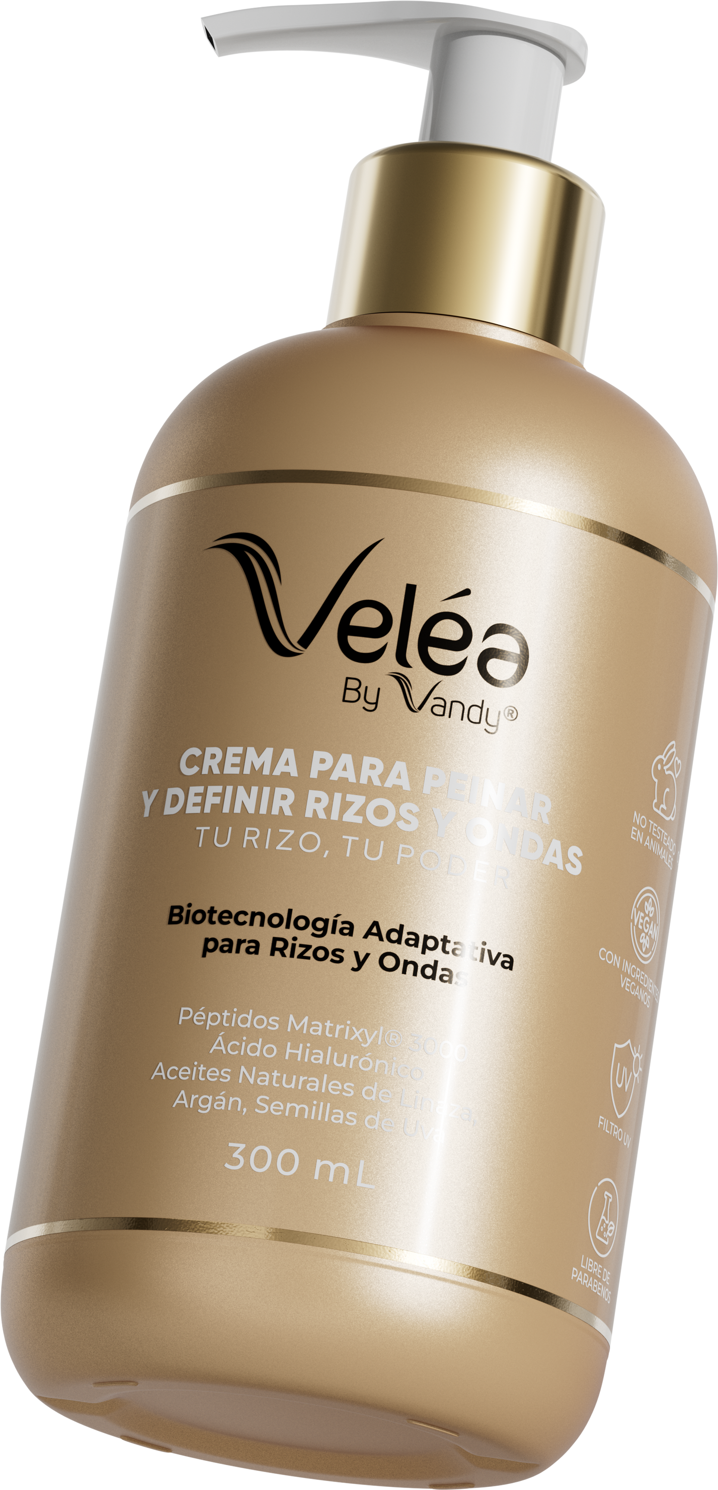Veléa de ByVandy — Crema Definidora de Rizos y Ondas 300mL