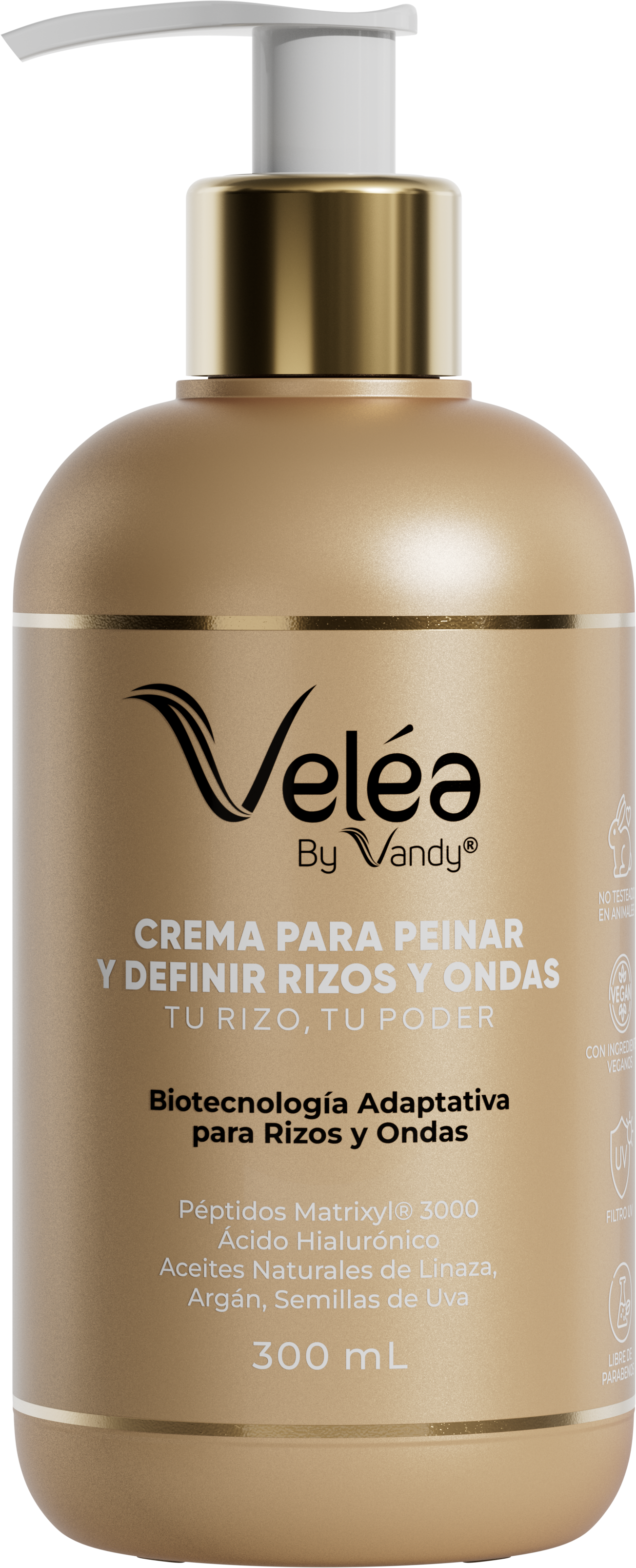 Veléa de ByVandy — Crema Definidora de Rizos y Ondas 300mL