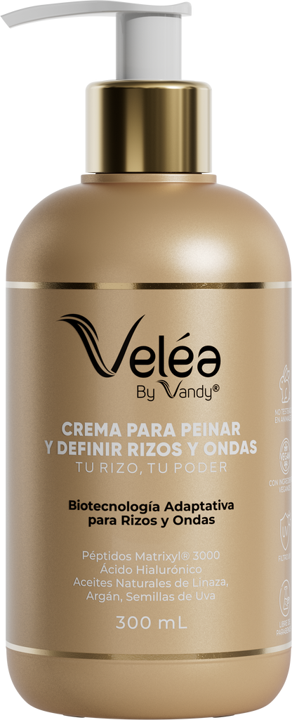 Veléa de ByVandy — Crema Definidora de Rizos y Ondas 300mL