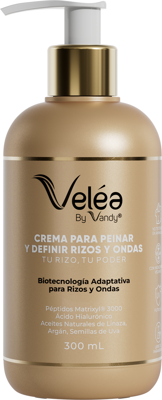 Veléa de ByVandy — Crema Definidora de Rizos y Ondas 300mL